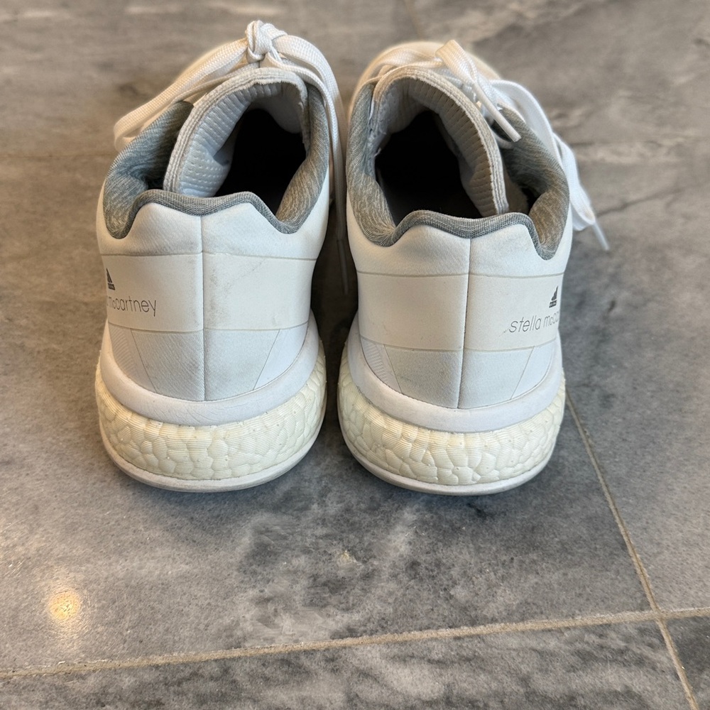 Adidas Stella McCartney White Tennis Shoes - Picture 2 of 4